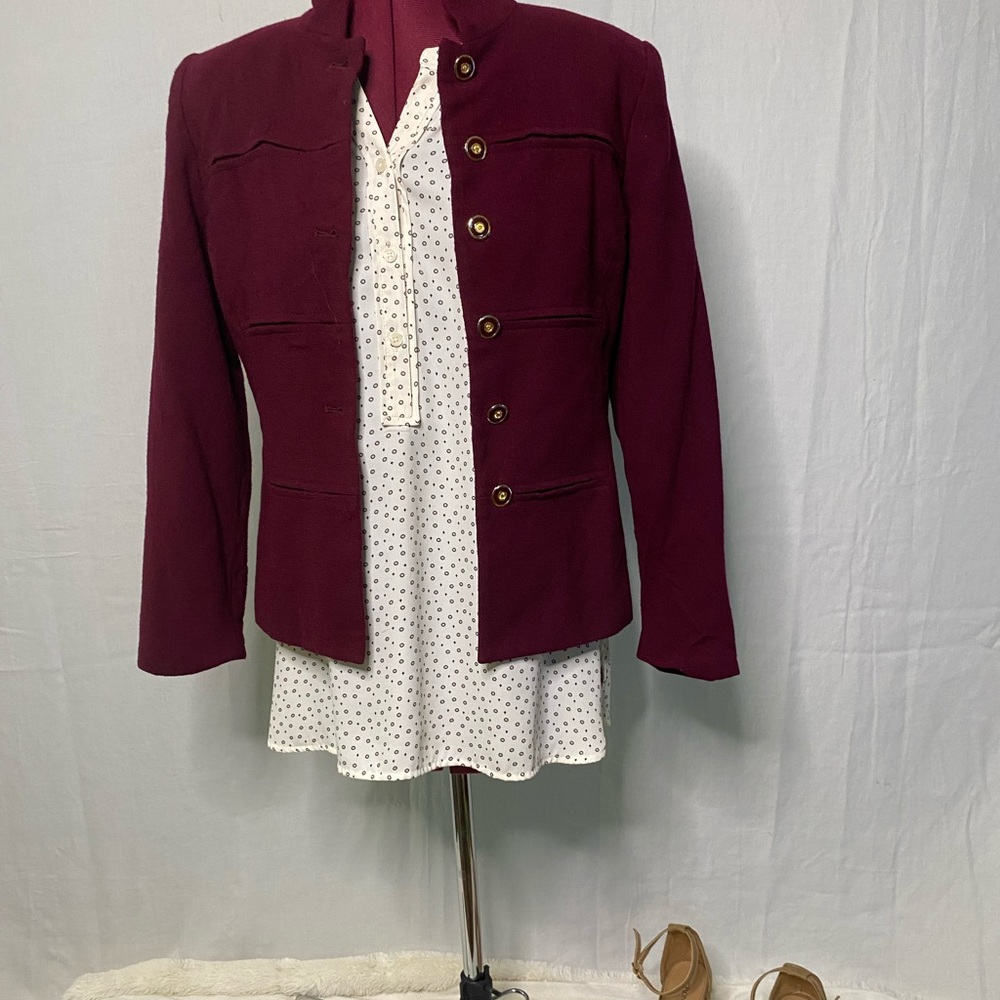 Vintage Kasper purple blazer size 6